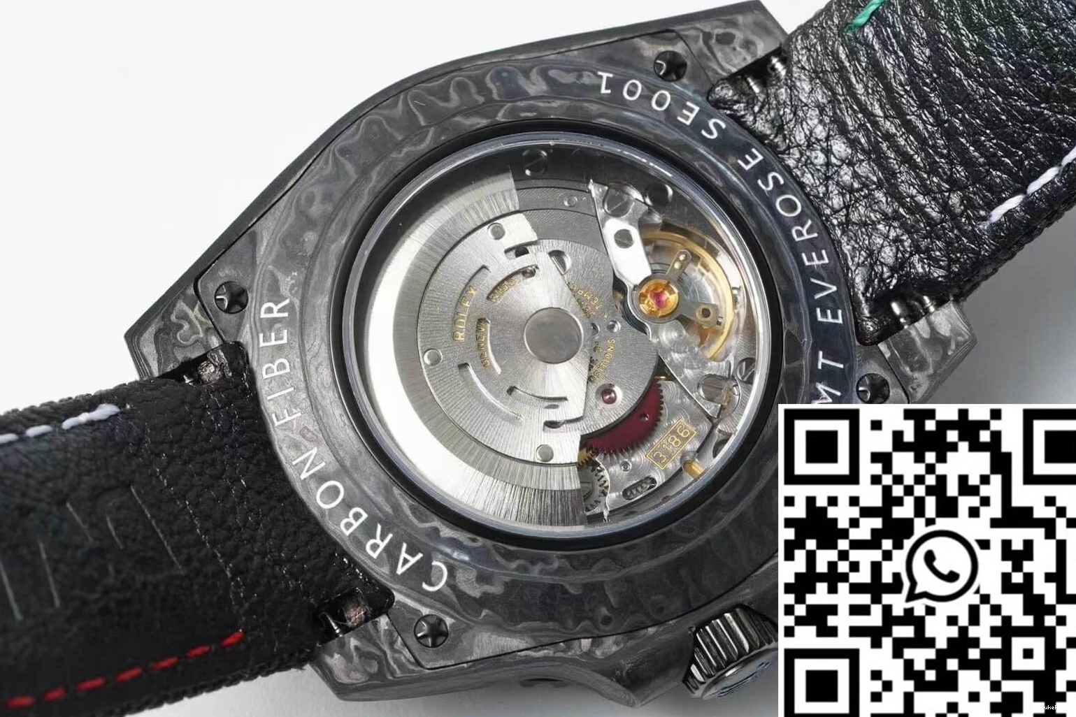 Rolex Black II Color Strap Carbon GMT-MASTER Diw Fabric Fiber Dial 1019